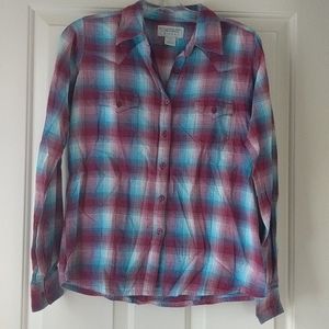 SALE 2/$6 Wrangler shirt